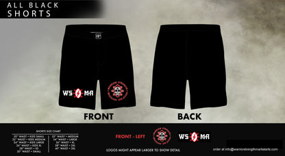 Warrior Strength BJJ / MMA Shorts (Adults)