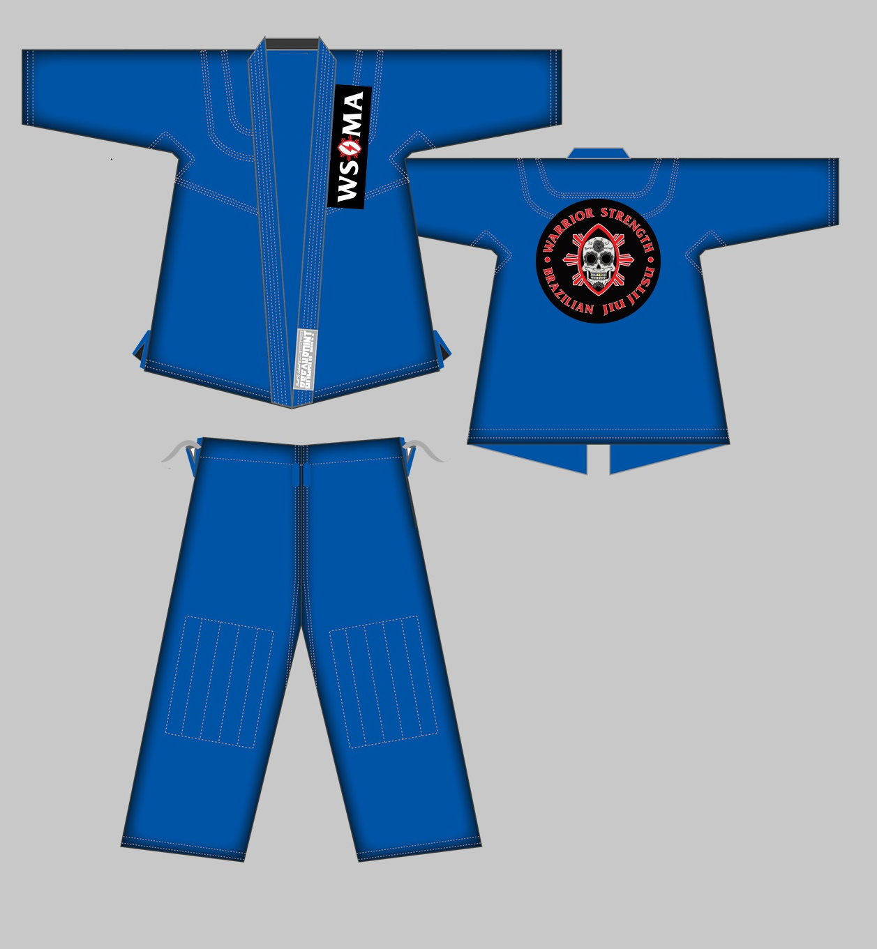 Warrior Strength BJJ Gi (Adult Men)